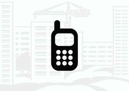 Phone talk iconのイラスト素材