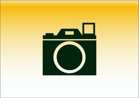 Camera iconのイラスト素材