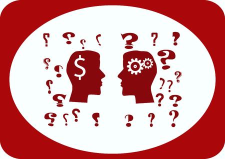 faq icon, question icon.のイラスト素材