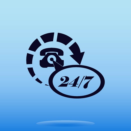 Clock iconのイラスト素材