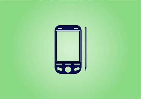 Phone talk iconのイラスト素材