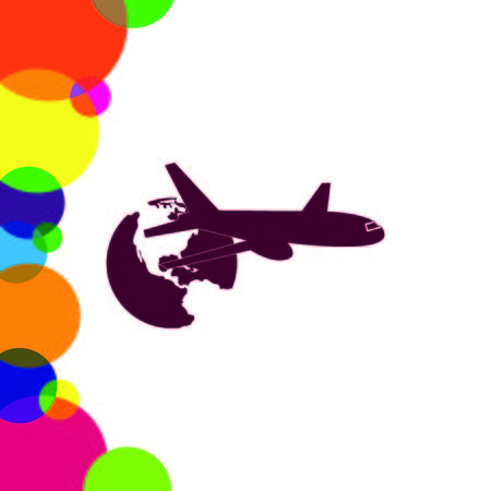 Aircraft iconのイラスト素材