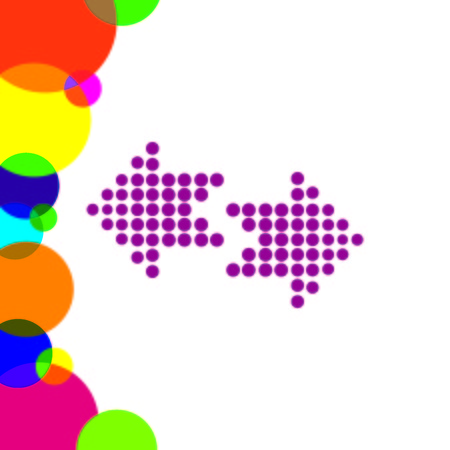 Arrow indicates the direction iconのイラスト素材