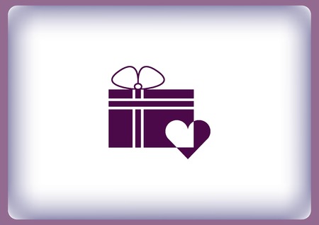 Present icon.のイラスト素材