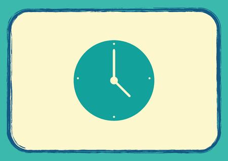 Clock iconのイラスト素材