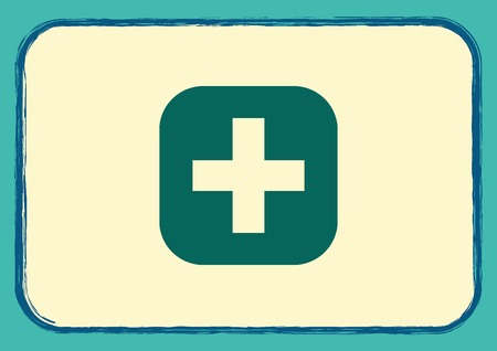 Plus iconのイラスト素材