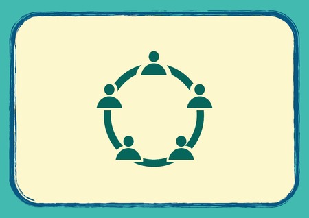 Friends iconのイラスト素材