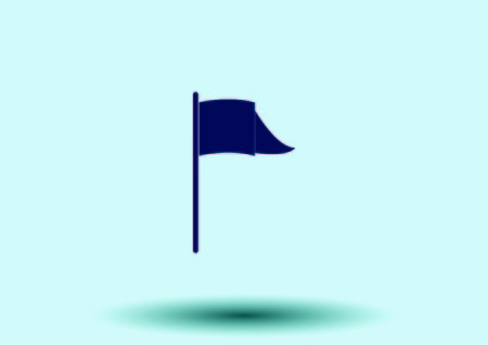 Flag iconのイラスト素材