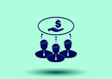 Business strategy icon, business concept icon, vector illustration.のイラスト素材