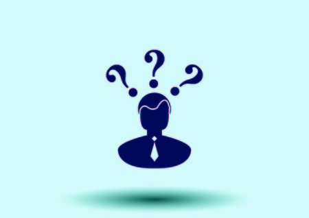 faq icon, question icon.のイラスト素材