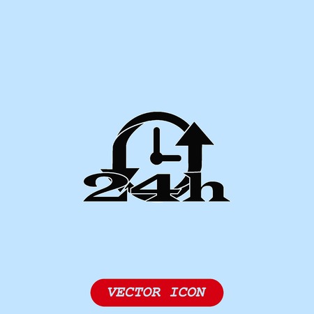 Clock iconのイラスト素材
