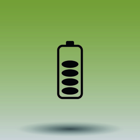 Battery, charging iconのイラスト素材