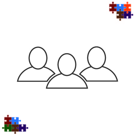 Friendship iconのイラスト素材