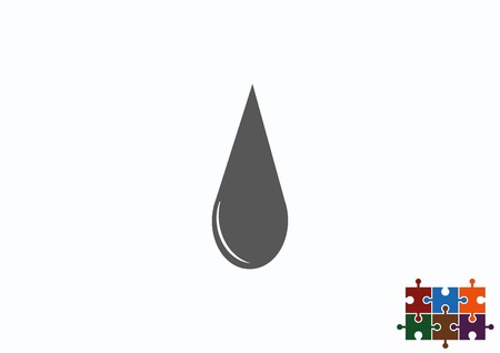 Droplet iconのイラスト素材