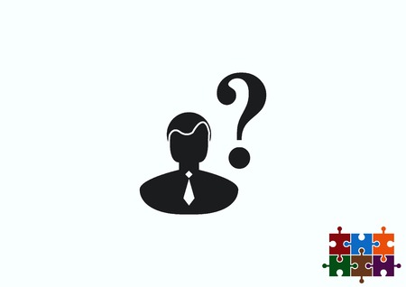 faq icon, question icon.のイラスト素材