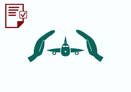 Aircraft iconのイラスト素材