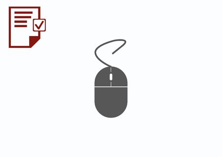 Flat icon of tv iconのイラスト素材