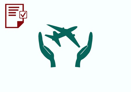Aircraft iconのイラスト素材