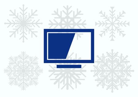 Protecting your computer laptop iconのイラスト素材