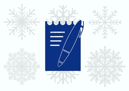 Pencil writing icon.のイラスト素材