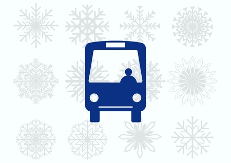 Bus iconのイラスト素材