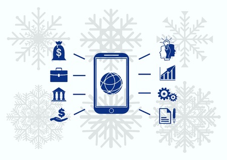 Business strategy icon, business concept icon, vector illustration.のイラスト素材
