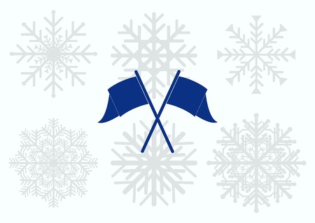 Flag iconのイラスト素材