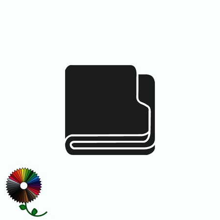 Folders and files iconのイラスト素材