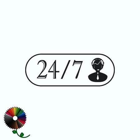 Clock iconのイラスト素材