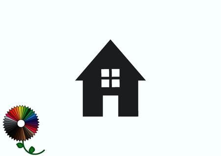 house icon, vector illustration.のイラスト素材
