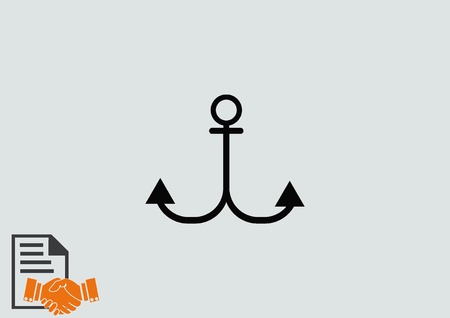 Anchor iconのイラスト素材