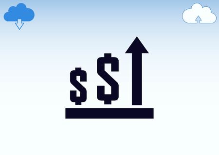 money  iconのイラスト素材