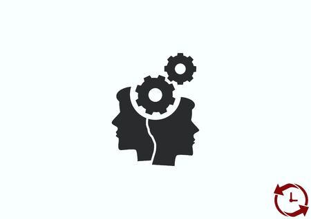 Business strategy icon, business concept icon, vector illustration.のイラスト素材