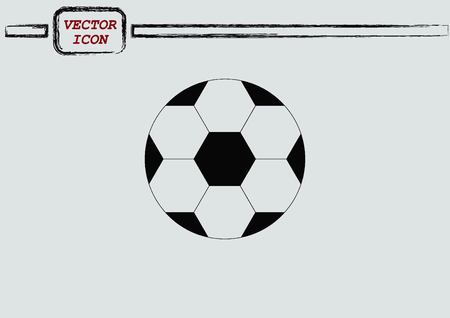 Football isolated on a white iconのイラスト素材