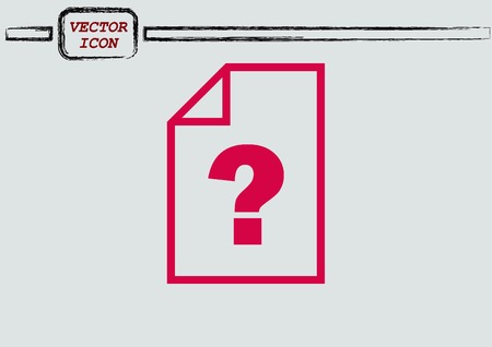 faq icon, question icon.のイラスト素材