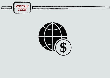 Electronic money iconのイラスト素材