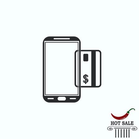 Internet banking icon.のイラスト素材