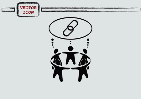 Friends iconのイラスト素材