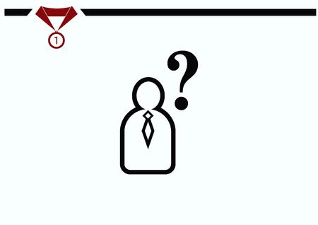 faq icon, question icon.のイラスト素材