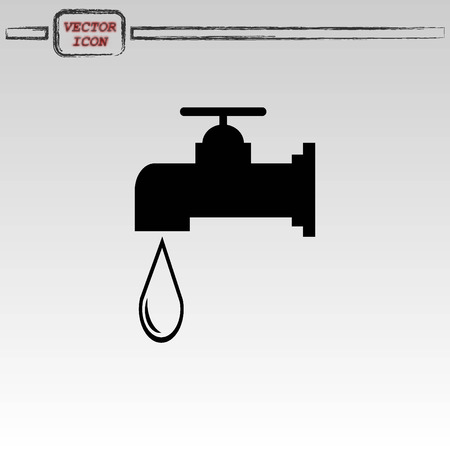 Droplet iconのイラスト素材