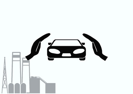 Car iconのイラスト素材