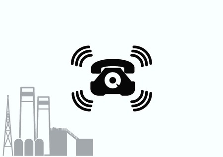 Ringer iconのイラスト素材