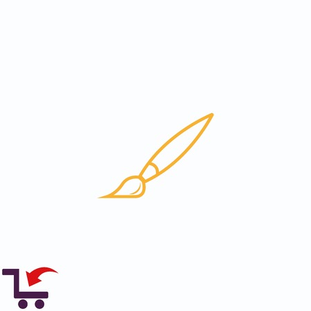 brush iconのイラスト素材