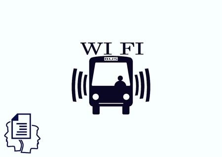 Bus iconのイラスト素材
