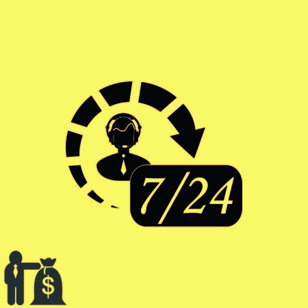 Clock iconのイラスト素材
