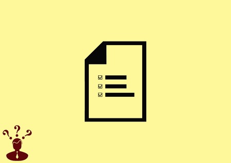 Check mark symbol,vector iconのイラスト素材