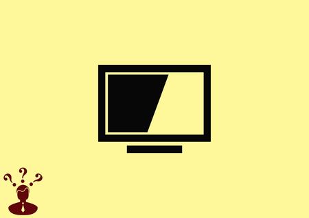 Protecting your computer laptop iconのイラスト素材