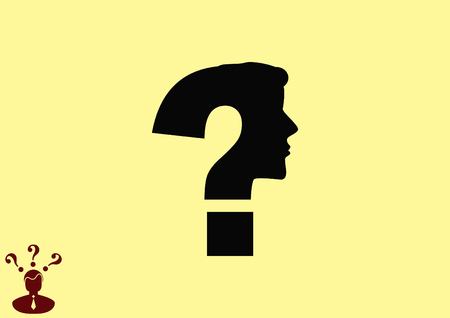 faq icon, question icon.のイラスト素材