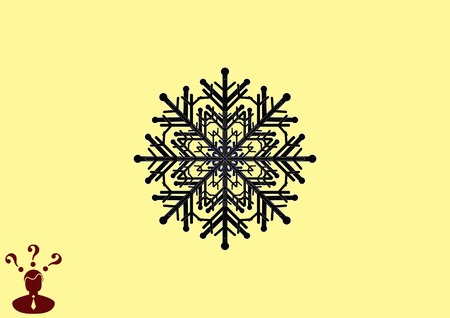 snowflake iconのイラスト素材