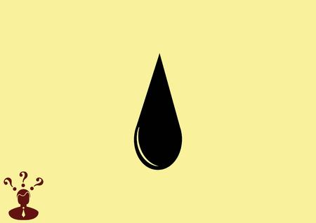 Droplet iconのイラスト素材